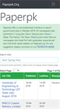 Mobile Screenshot of paperpk.org